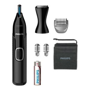 Philips NT5650/16 Nose and Ear Trimmer with Bag