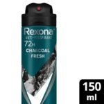 Rexona Men Deodorant Charcoal Spray 150 Ml