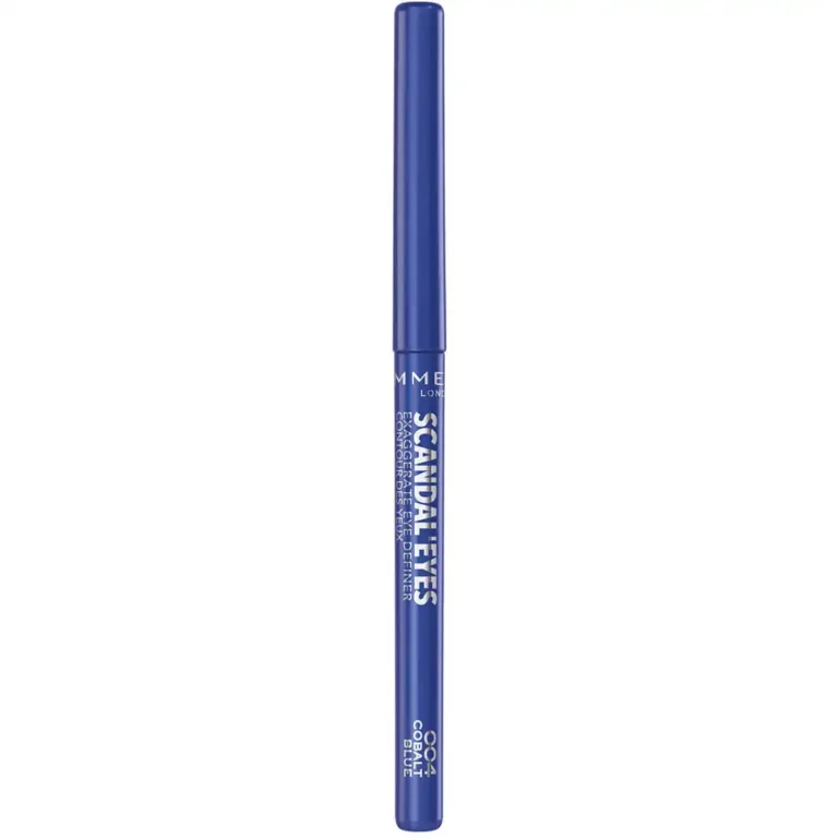 Rimmel London Scandal'Eyes Auto Eyeliner Pencil 004 - Cobalt Blue - Image 1