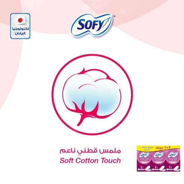 Sofy Pure Pantyliner Unscented Regular (2+1) 40 Pcs - Image 3