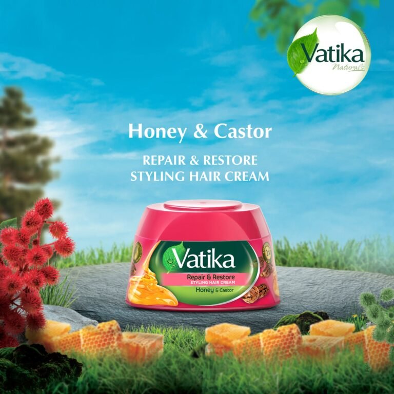 Vatika Hair Cream Repair & Restore - Ultimate Shine & Vitality 210 ml - Image 3