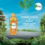 Vatika Almond Enriched Hair Oil 200ml - For Healthy, Shiny Hair - Image 3