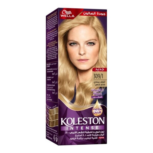 Koleston Intense Hair Color Special Gray Blonde 309/1 - Image 2