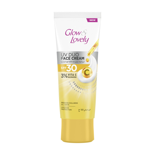 جلو-اند-لفلي-كريم-للوجه-Spf-30-فيتامين-سي-100-جم_0_515 جلو آند لفلي كريم SPF 30 فيتامين سي – 100 جم - الصورة 1
