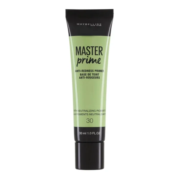 Maybelline New York Master Prime 30 Anti-Redness - Face Primer Lotion - Image 1