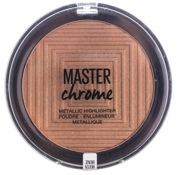 Maybelline New York Master Chrome Highlighter 150 Molten Bronze - Brilliant Metallic Glow - Image 1