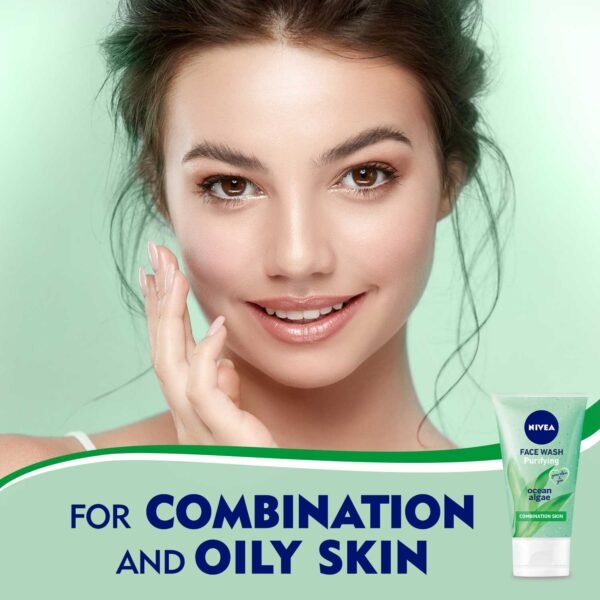 Nivea Purifying Face Wash for Shine Control, 150Ml - Image 5