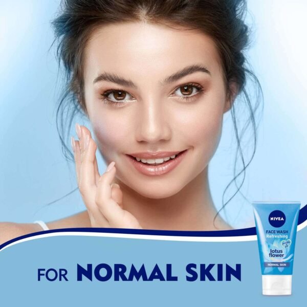 Nivea Cleansing Face Wash for Normal Skin, 150Ml - Image 5