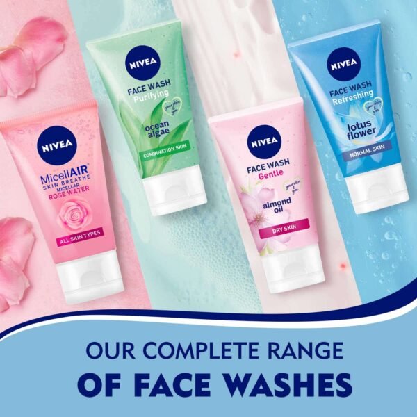 Nivea Cleansing Face Wash for Normal Skin, 150Ml - Image 6