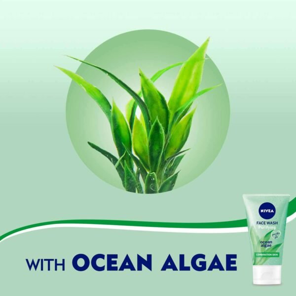 Nivea Purifying Face Wash for Shine Control, 150Ml - Image 2