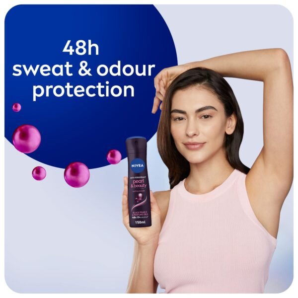 Nivea Pearl & Beauty Elegant Deodorant Spray – 48h Protection - Image 3