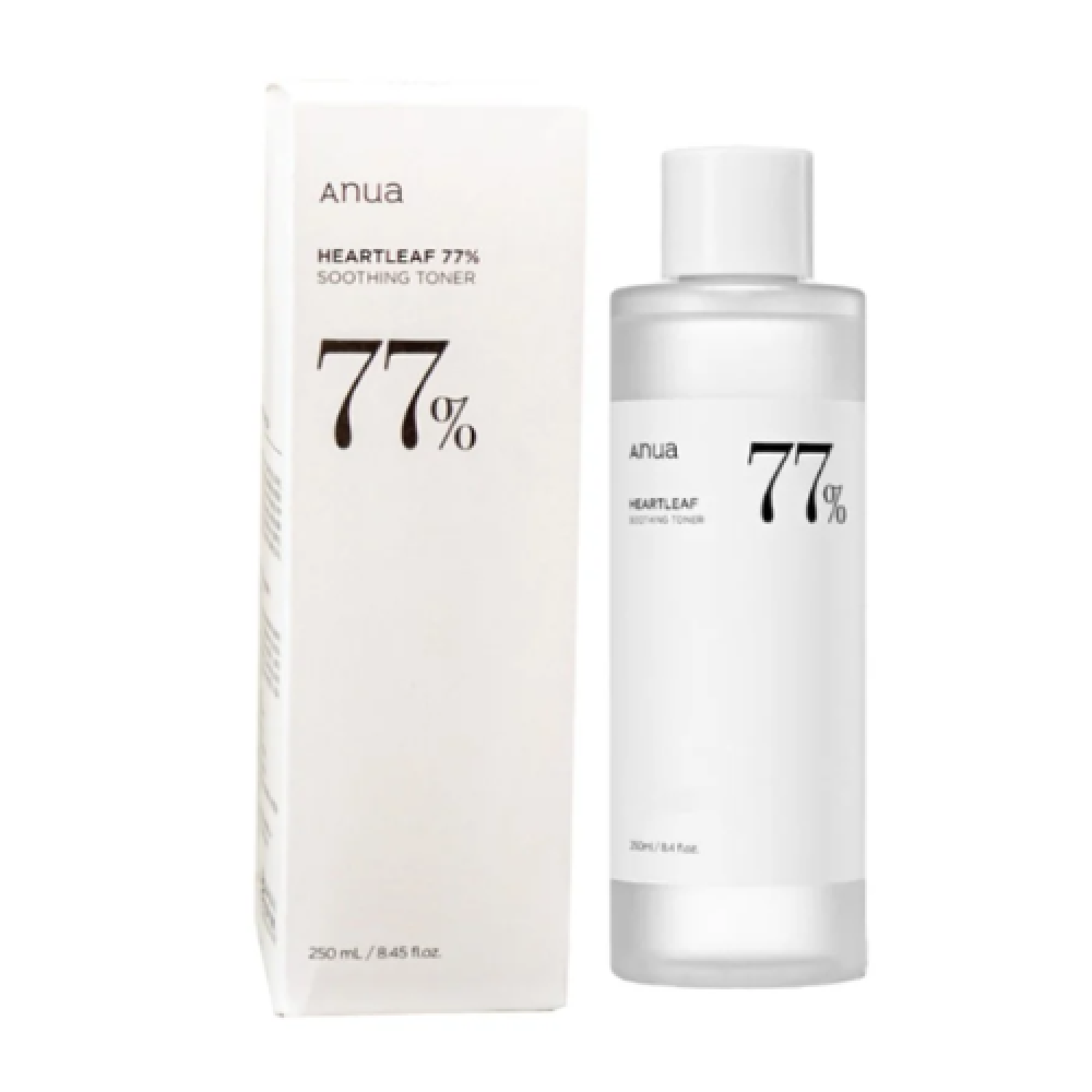 NG تونر الخال من العيوب 77% أوراق القلب 250 مل للعناية بالبشرة