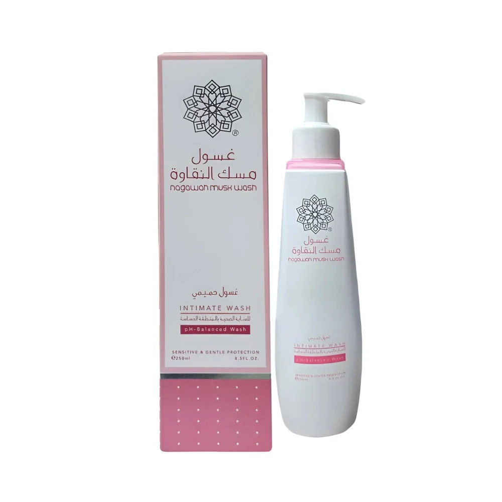 ناجوان مسك غسول للمنطقة الحساسة 250 مل للعناية اليومية