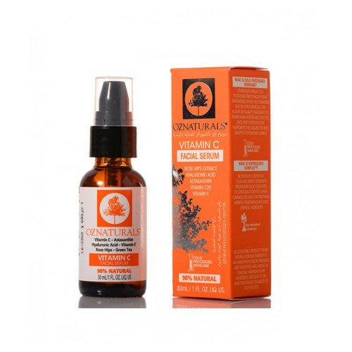 اوز ناتشورال سيروم فيتامين سي للوجه 30 مل | اشراقة فائقة