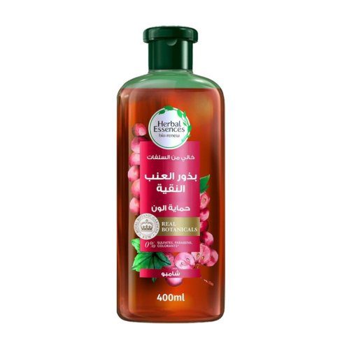 3ba757df-f972-4740-bcd6-a20198834173 هيربال ايسنز شامبو لون ورا لون للشعر المصبوغ 400 مل - الصورة 1