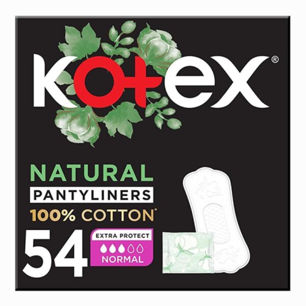 ⁦كوتكس فوط يوميه قطن عادية 54 قطعه⁩ - الصورة ⁦3⁩