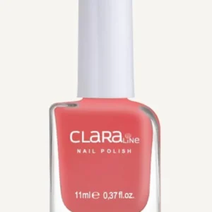 كلارا طلاء أظافر 222 وردي لامع للنساء 12 مل