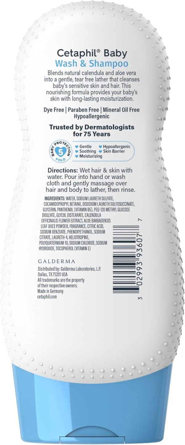 ⁦سيتافيل بيبي غسول ناعم وشامبو 230 مل⁩ - الصورة ⁦3⁩