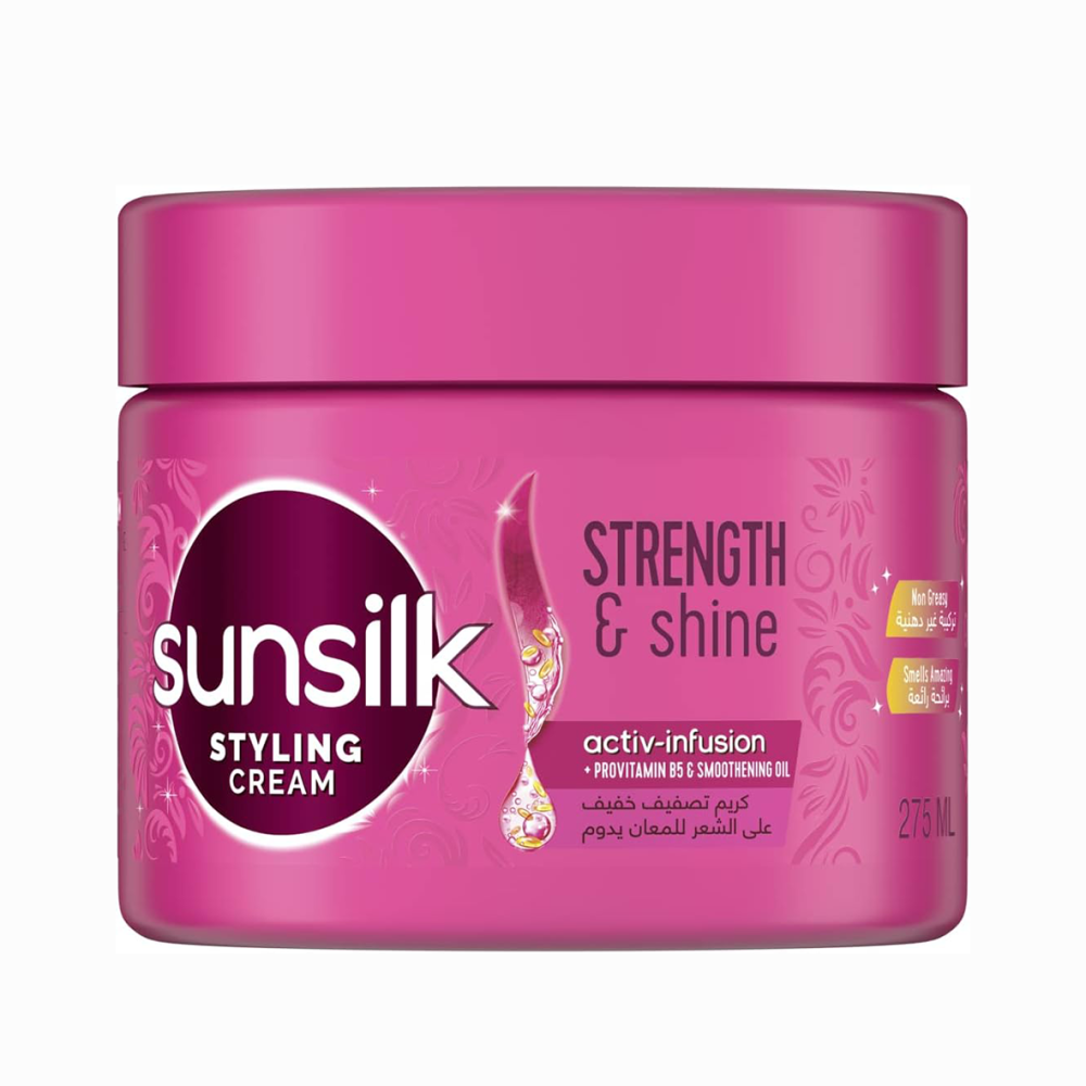 صنسيلك كريم للشعر قوة و لمعان 275مل