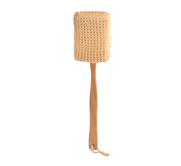 81مم بروفيشنال ليفة استحمام بعصا خشبية 4504 مثالية للتقشير - الصورة 1