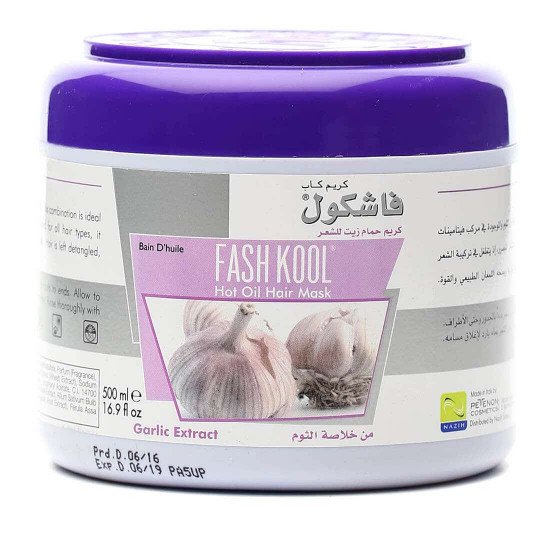 فاشكول كاب حمام زيت خلاصة الثوم للشعر 500 مل