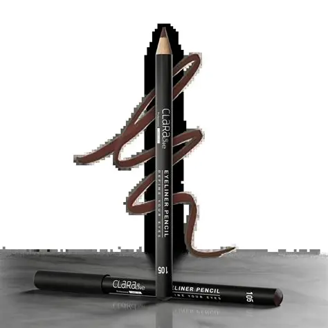 كلارا لاين محدد عيون أسود 105 قلم تحديد آيلاينر فائق الدقة للنساء