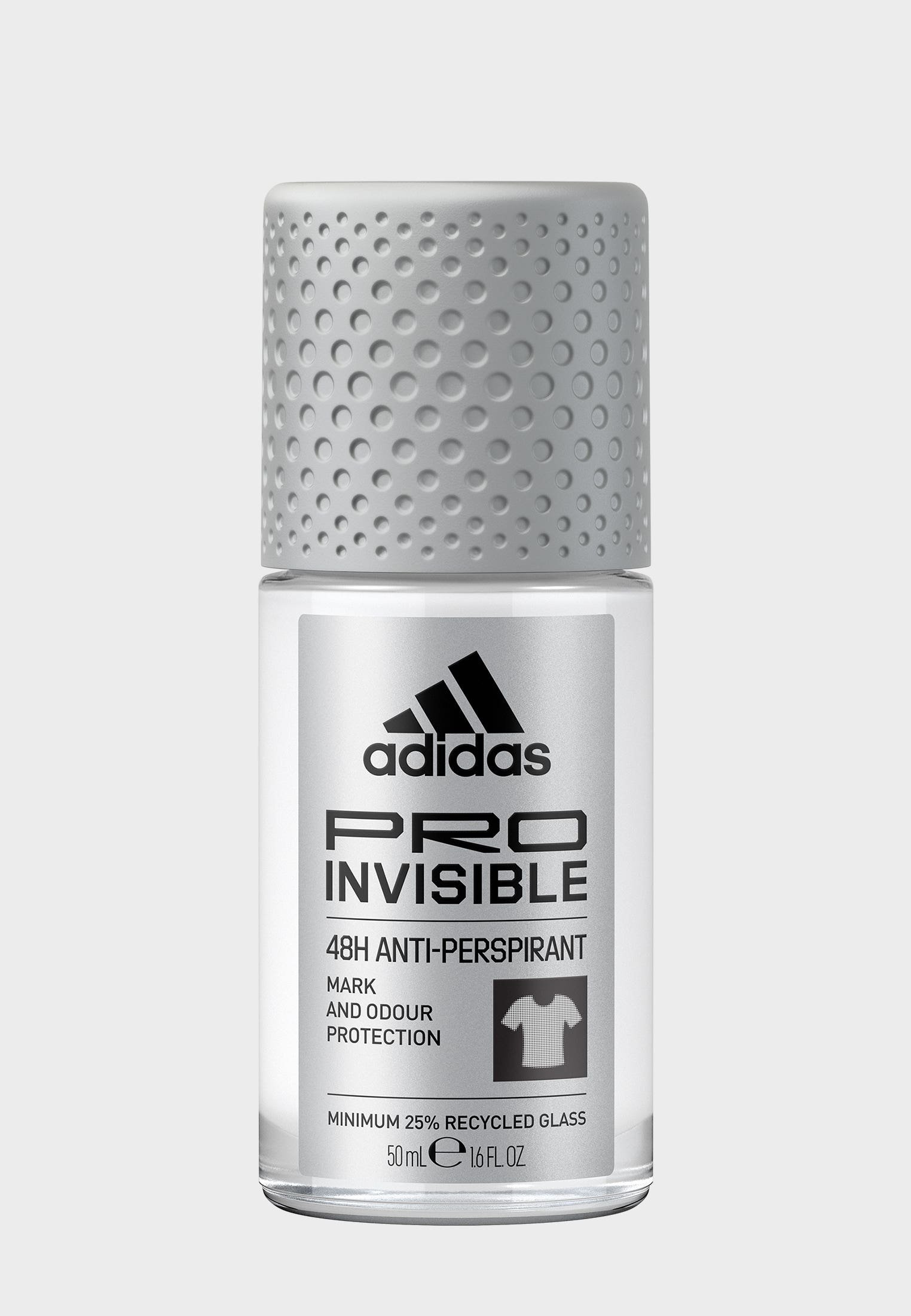 adidas-pro-invisible-men-roll-on-50ml-0vjpg.jpg اديداس برو انفيزيبل رول مزيل عرق للرجال 50 مل - الصورة 1