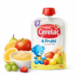 ⁦سيريلاك طعام أطفال 6 فواكه من 6 أشهر – 90 جم⁩ - الصورة ⁦3⁩