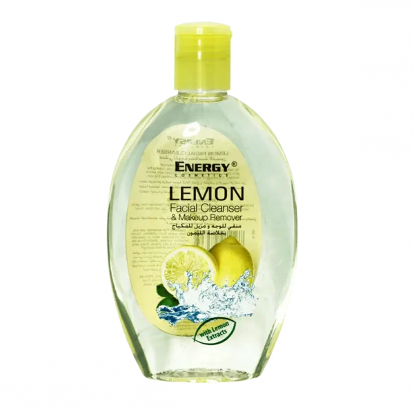 ⁦انيرجي مزيل مكياج ومنظف للوجه بالليمون 235مل⁩ - الصورة ⁦3⁩