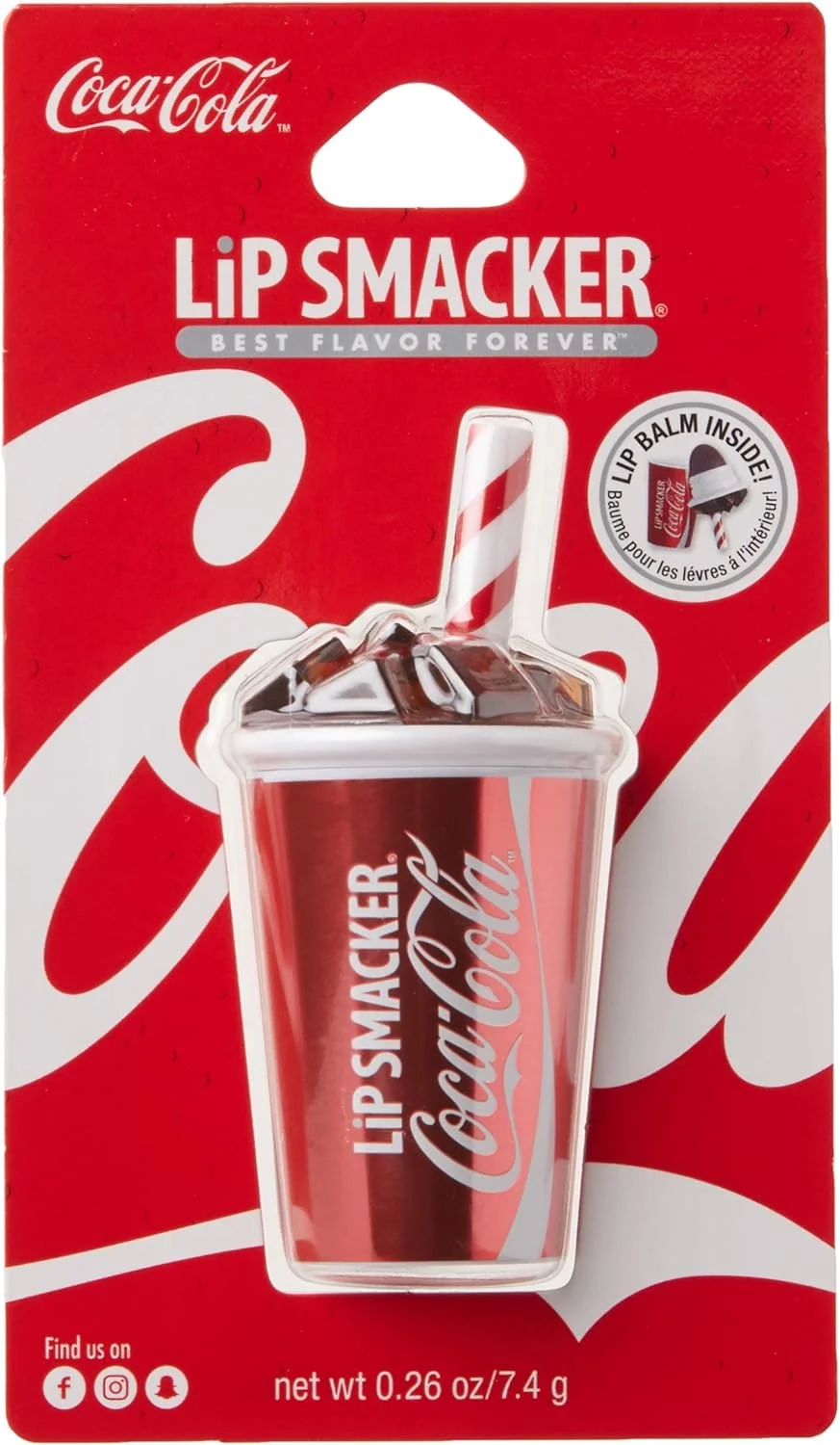 lip-smacker-coca-cola-cup-7-4g-0kjpg.webp بلسم شفاه ليب سماكر بنكهة كوكاكولا - تصميم كوب مميز 7.4 جرام - الصورة 1