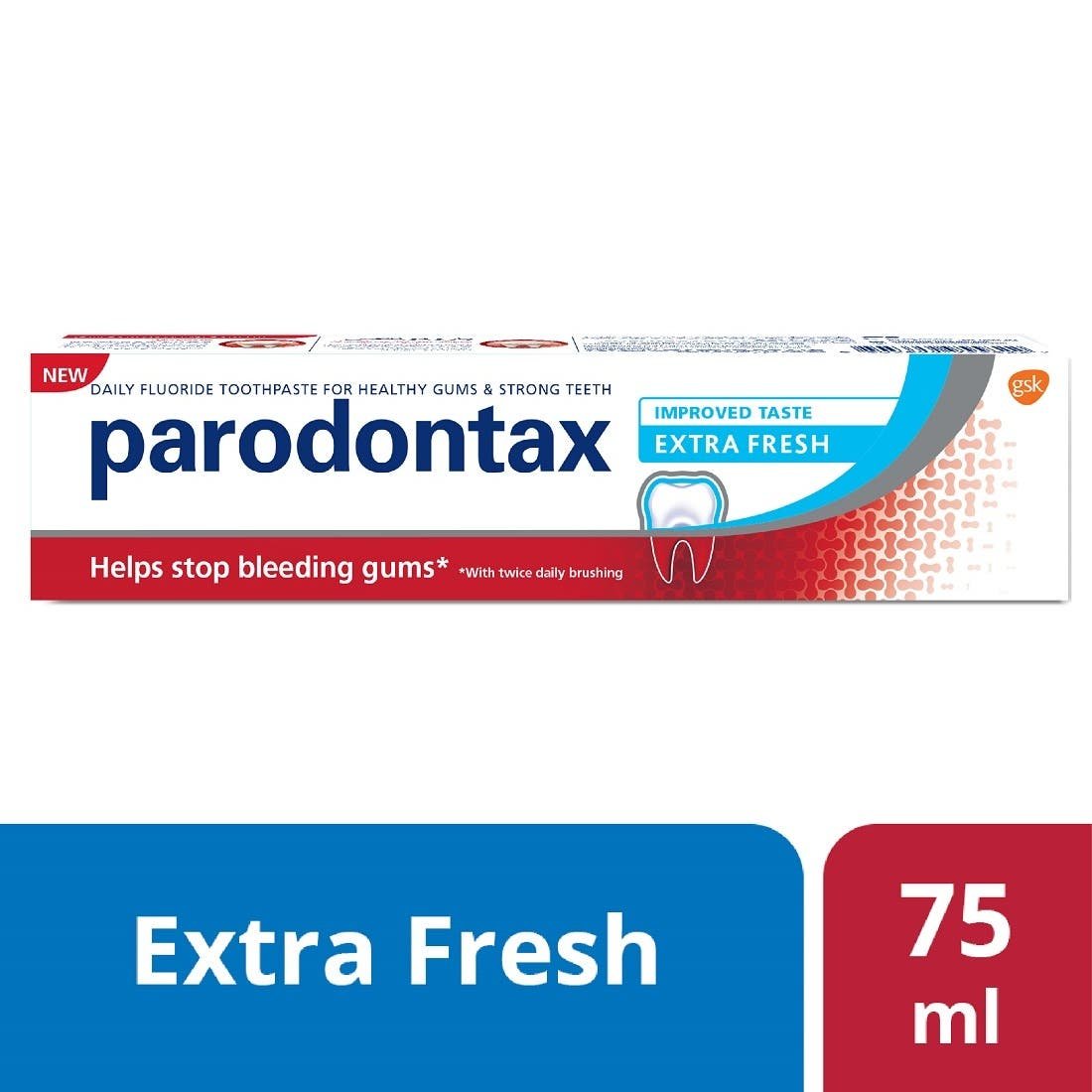 بارودونتاكس معجون أسنان انتعاش زائد 75 مل