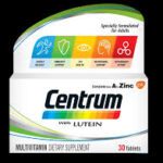سنتروم مع لوتين (Centrum with Lutein) مكمل غذائي30 قرص