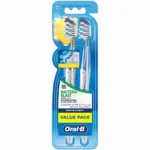 صورة عبوة اورال بي فرشاة اسنان فليو باك لازالة البكتريا متوسطة من الأمام