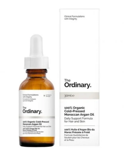 زيت الأرجان المغربي اوردينارى — صورة العبوة من الأمام (30 مل)