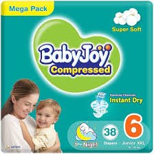 بيبي جوي عبوة جامبو مقاس (6) * 38 قطعة