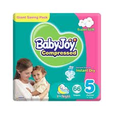 بيبي جوي عبوة التوفير الضخم مقاس 5 * 66