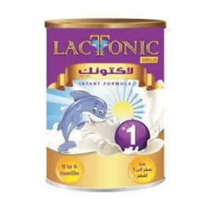 لاكتونك جولد حليب اطفال رقم (1) 400 جرام