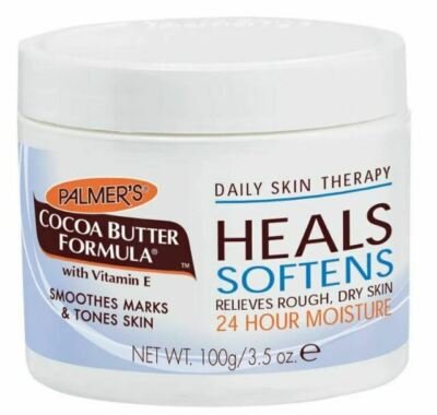 بالمرز, زبدة الكاكاو, كريم للجسم, علامات الجلد, ترطيب, مرونة البشرة, عناية بالبشرة, كريم ملطف, بشرة جافة