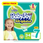 بيبي جوي كلوت العبوة العملاقة مقاس (7) 34 حفاض