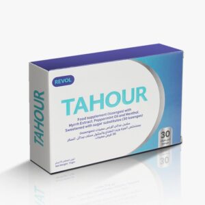 حبوب طهور بالمرة والنعناع | خالية من السكر (30 قرص)