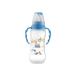 ⁦بيبي زون رضاعة بلاستيك بيدين 300 مل 8529⁩ - الصورة ⁦2⁩