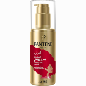 عبوة بانتين برو في سيروم الشعر الكيرلي حجم 400 مل لتعريف التموجات