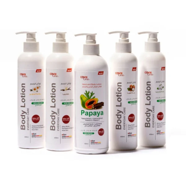 ⁦كوفيكس كير لوشن مرطب للجسم بزهرة الجاردينيا 400 مل⁩ - الصورة ⁦2⁩