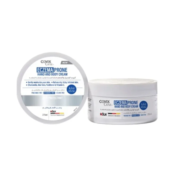⁦كوفيكس كير كريم مرطب لليدين والجسم للبشرة المعرضة للاكزيما 275 مل⁩ - الصورة ⁦3⁩