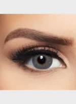 ⁦ليالا عدسات لاصقة شهرية ساجا جري⁩ - الصورة ⁦4⁩