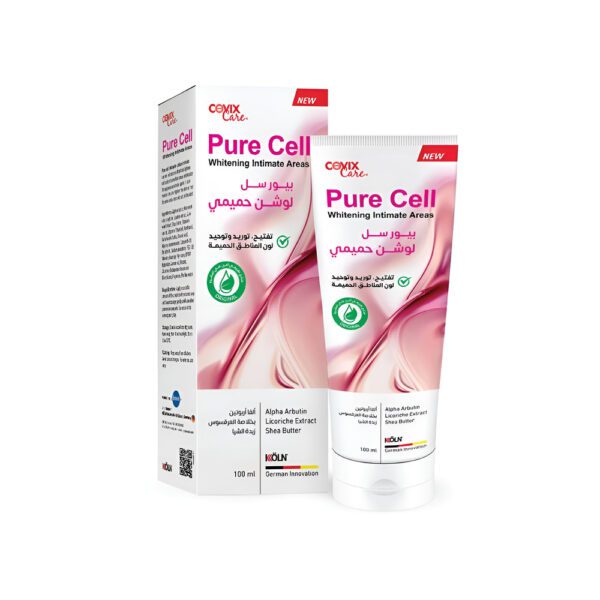 ⁦كوفيكس كير بيور سل لوشن مفتح للمناطق الحساسة 100 مل⁩ - الصورة ⁦2⁩