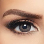 ليالا عدسات لاصقة شهرية كروسكنت جري