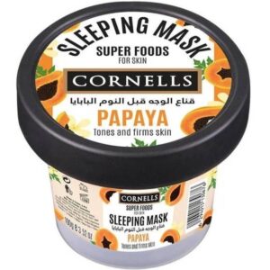 كورنلز سوبر فودز قناع للوجه قبل النوم بالبابايا 100 جم