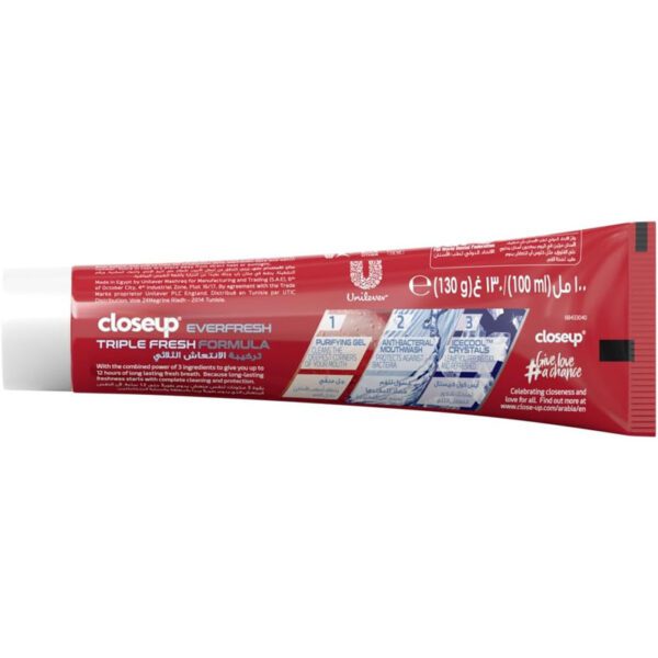 ⁦كلوس اب معجون اسنان جل احمر حار نفس منعش 100 مل⁩ - الصورة ⁦5⁩