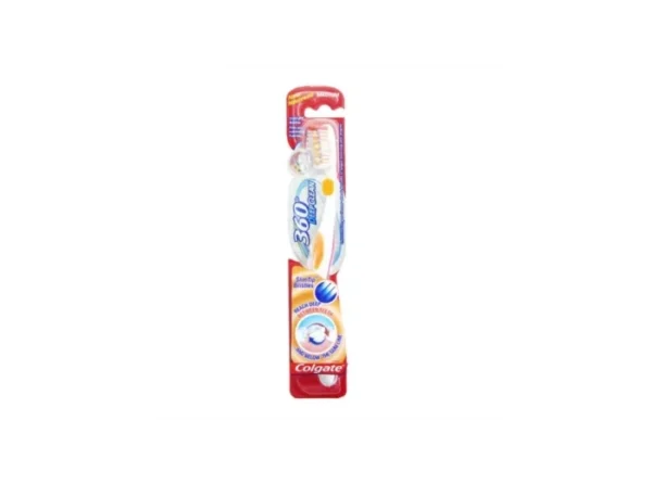 ⁦كولجيت فرشاة أسنان تنظيف عميق 360 متوسط⁩ - الصورة ⁦2⁩